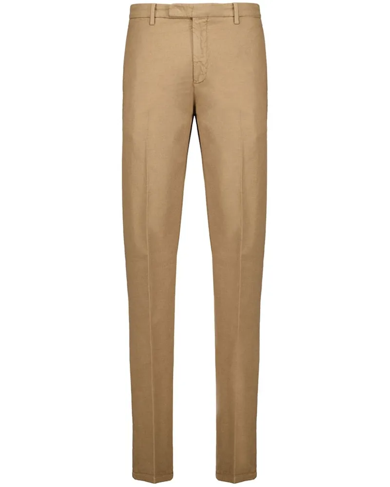Boglioli Klassische Slim-Fit-Hose - Nude Nude