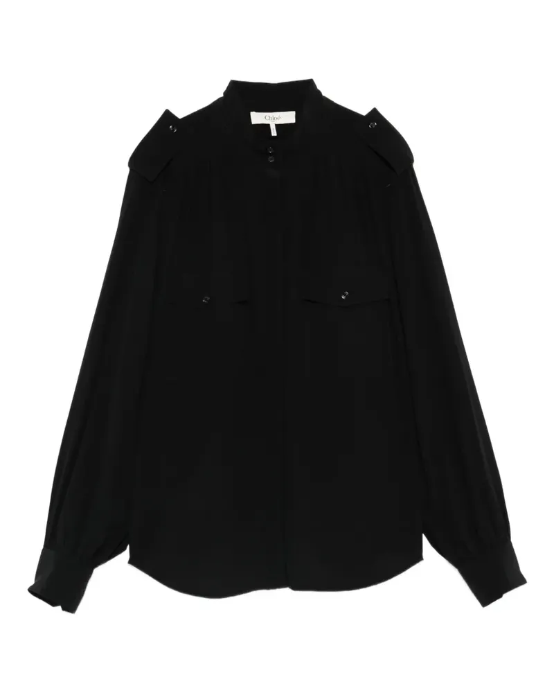 Chloé silk shirt - Schwarz Schwarz
