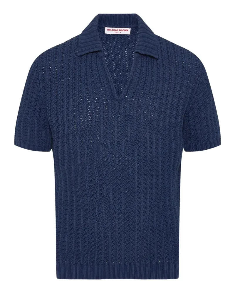 Orlebar Brown Burnham Swift Poloshirt - Blau Blau
