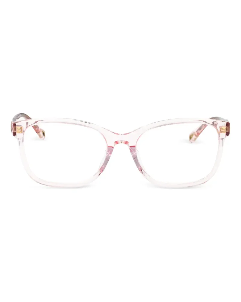 Chloé Brille mit eckigem Gestell - Rosa Rosa