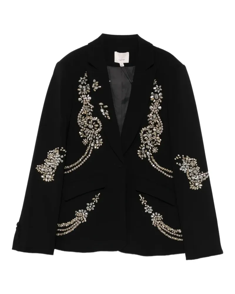 Cinq à Sept crystal-embellished blazer - Schwarz Schwarz