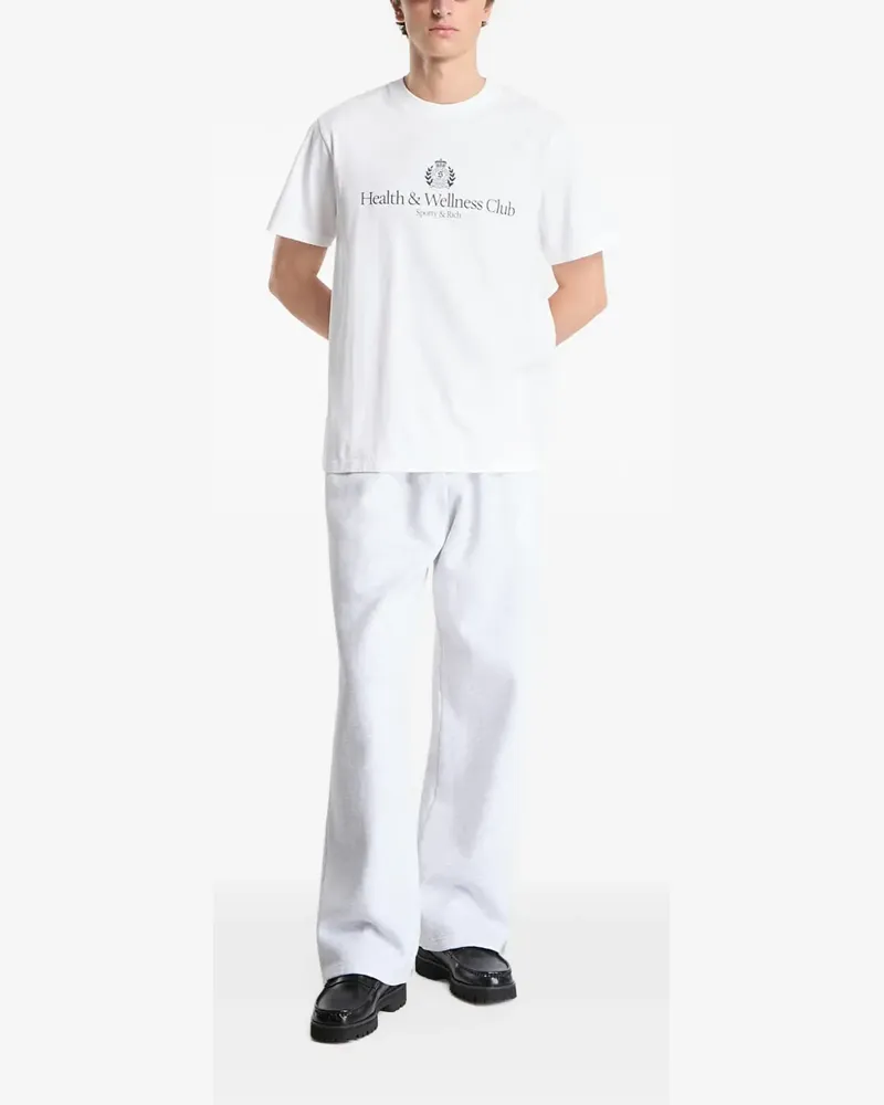 SPORTY & RICH x Juicy Couture elasticated-waistband track pants - Grau Grau
