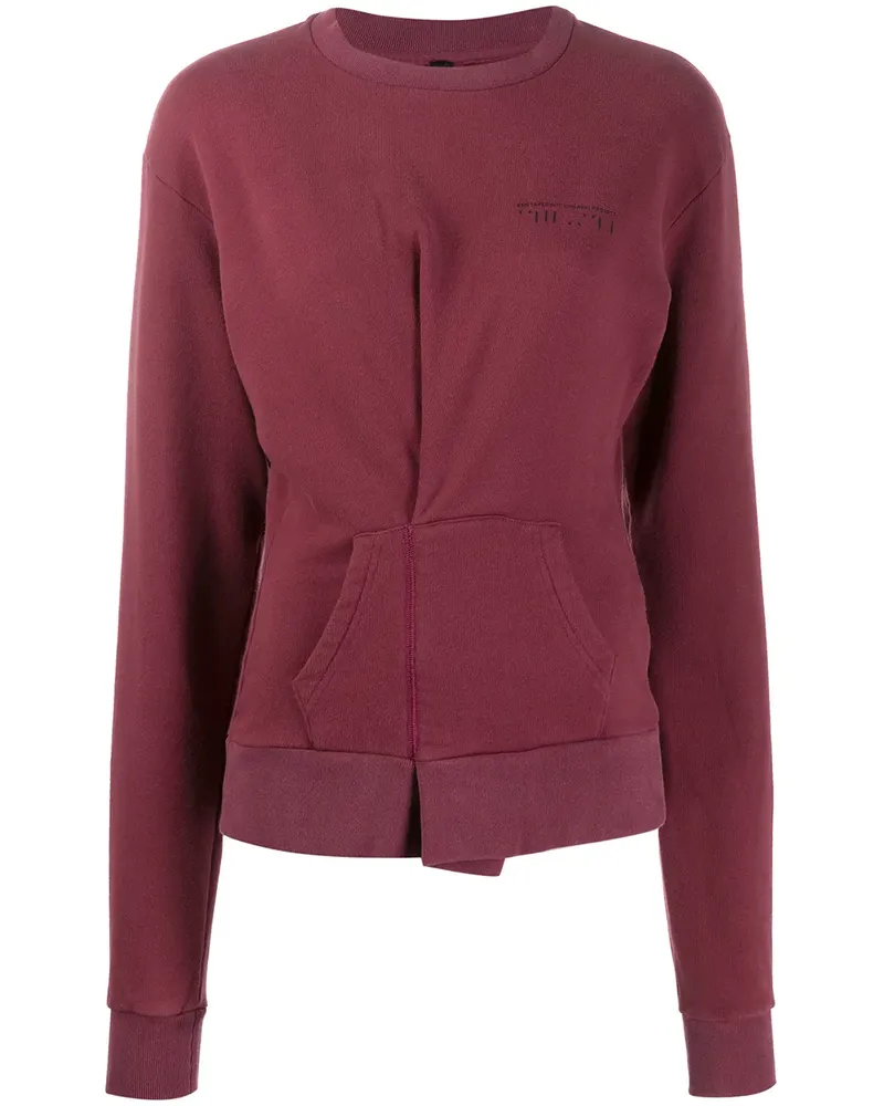 Unravel Klassisches Sweatshirt - Rot Rot
