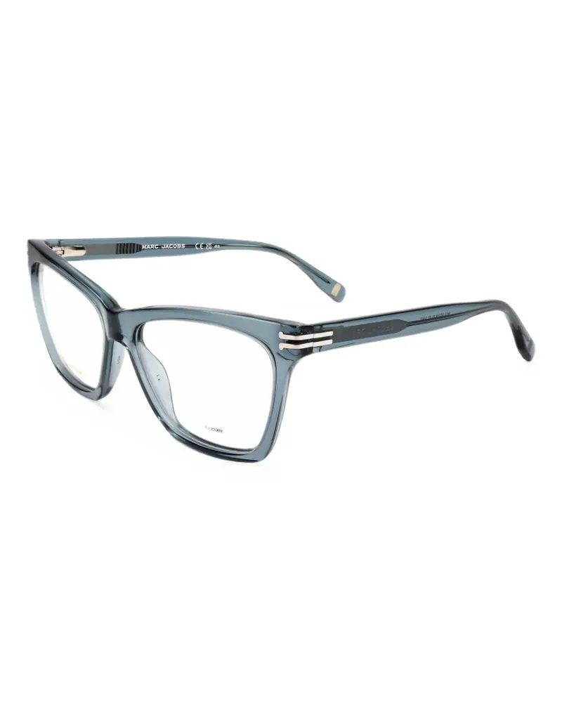 Marc Jacobs Brille mit eckigem Gestell - Blau Blau