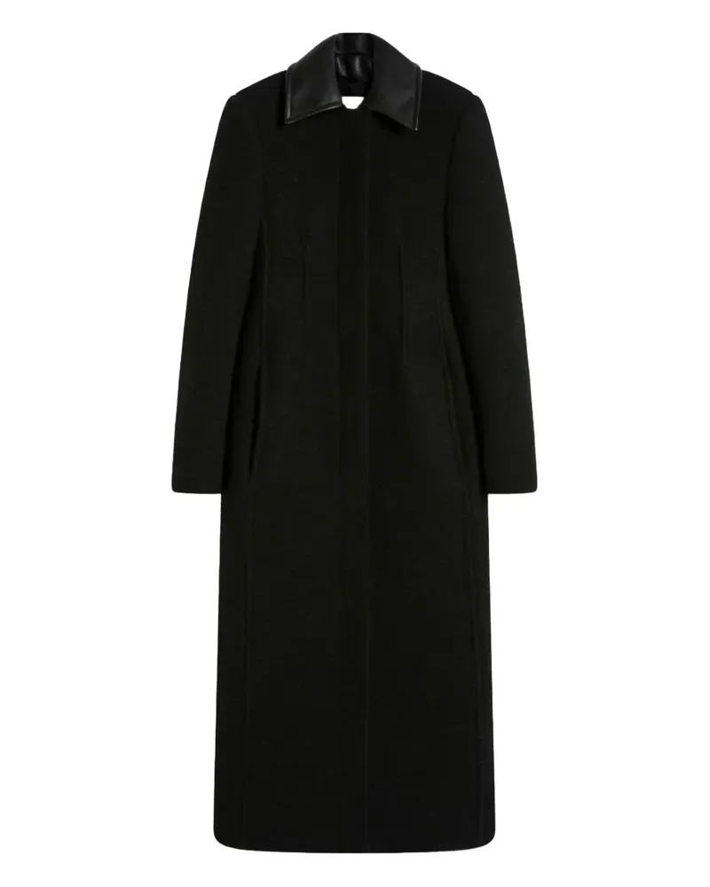 SPORTMAX Einreihiger Mantel - Schwarz Schwarz