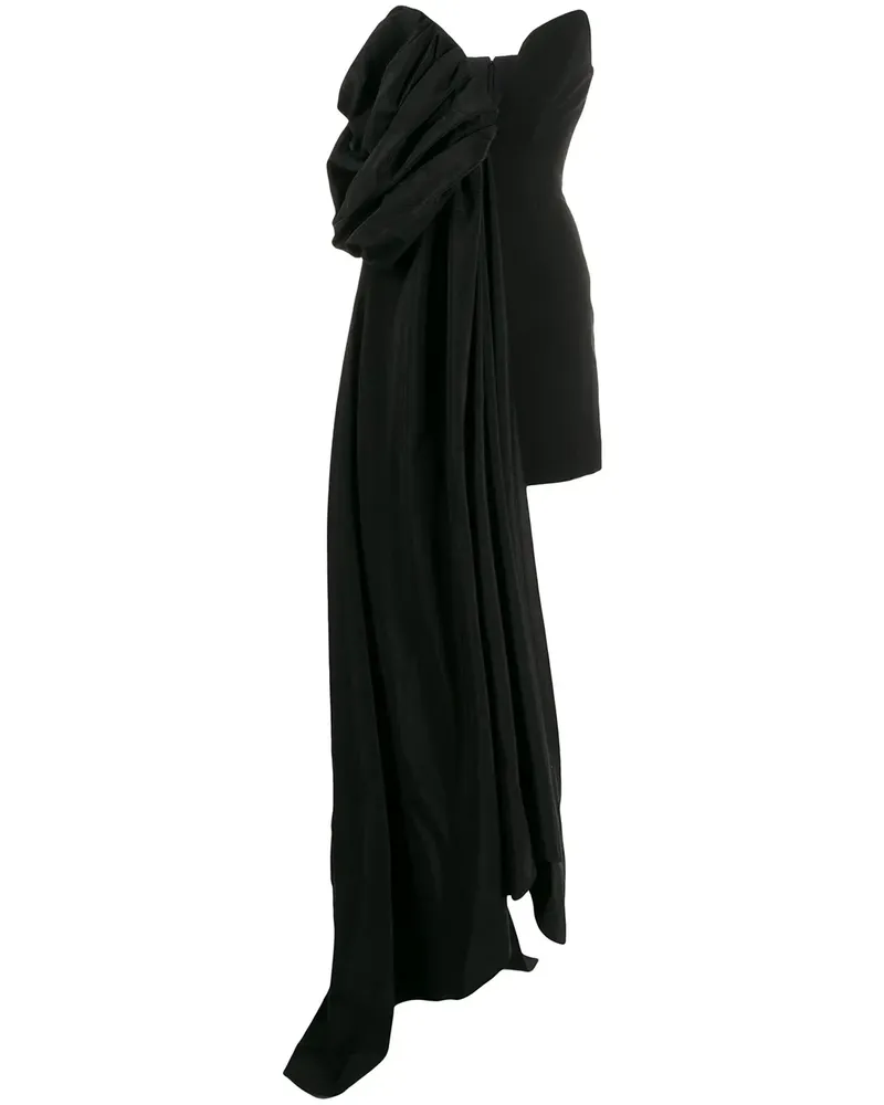 ELLERY Asymmetrisches Cocktailkleid - Schwarz Schwarz