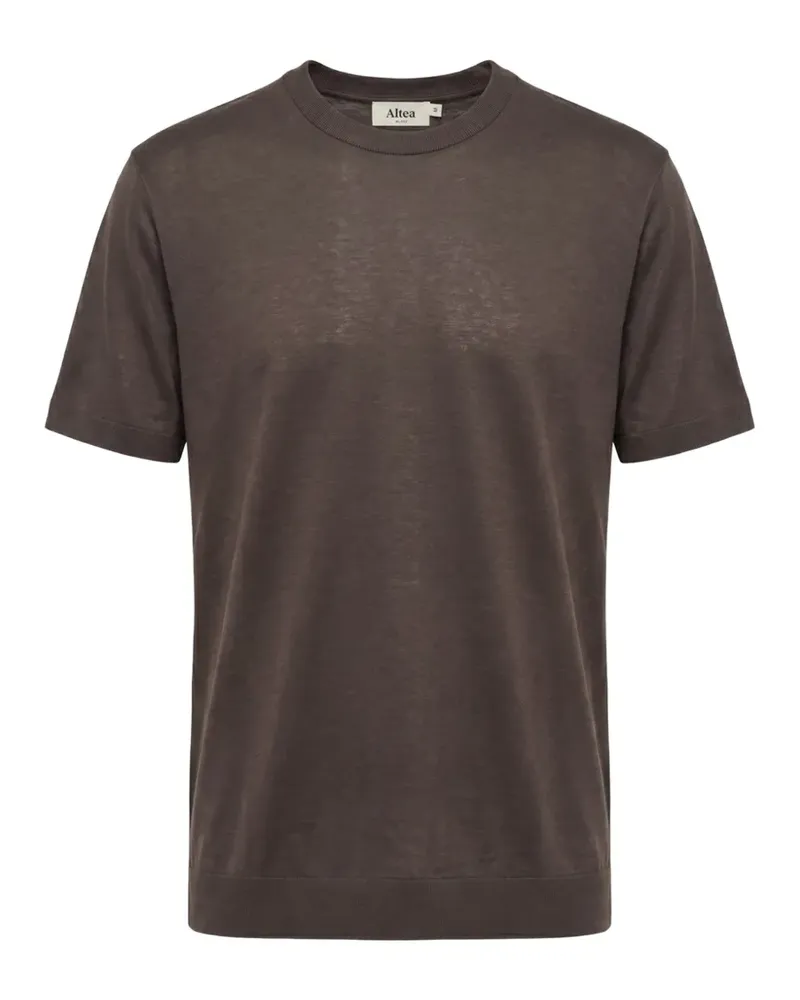 Altea T-Shirt aus Leinen - Braun Braun
