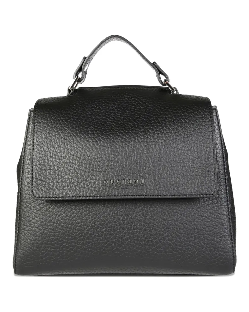Orciani Kleine Sveva Handtasche - Schwarz Schwarz
