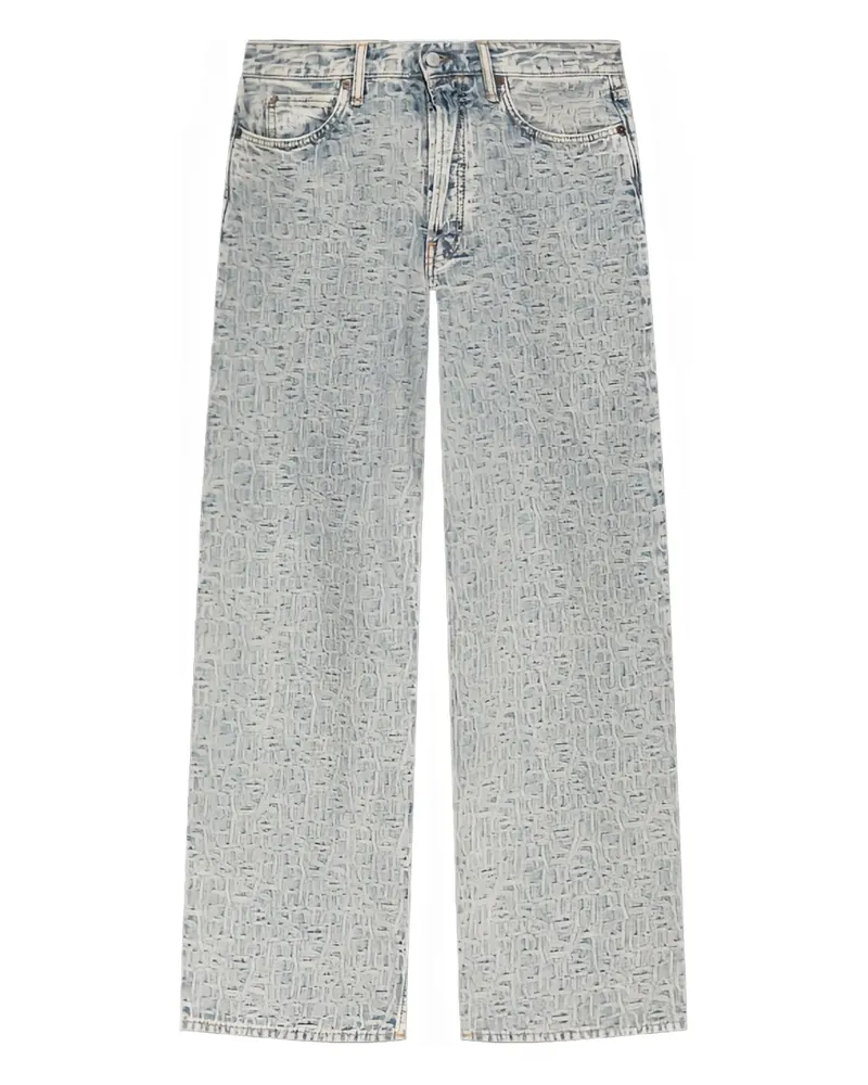 Acne Studios Jeans mit Acid-Wash-Effekt - Blau Blau