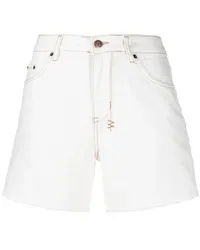 ksubi Racer Jeans-Shorts Weiß