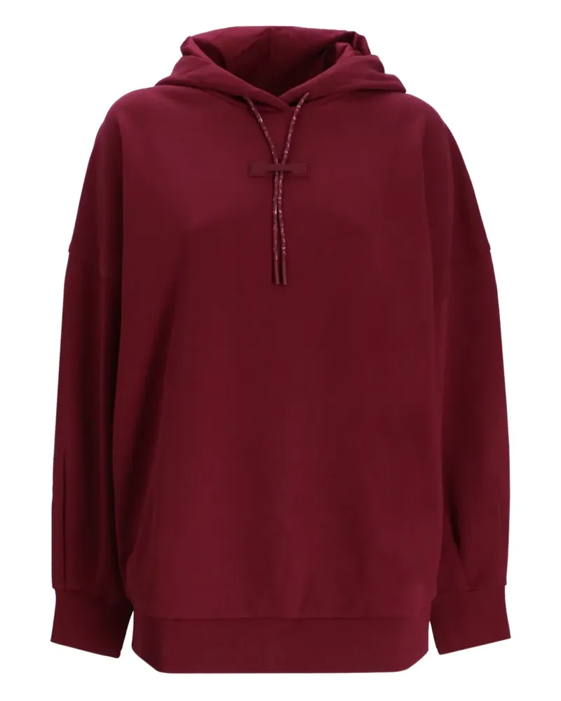 Armani Exchange Hoodie mit Kordelzug - Rot Rot