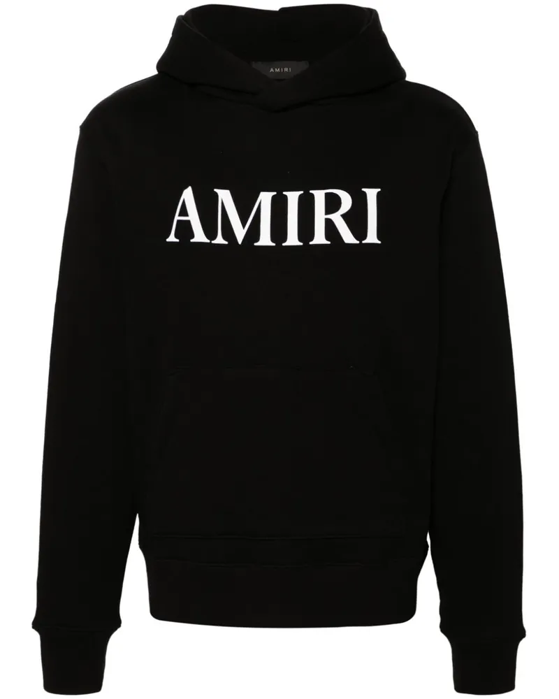 Amiri Hoodie mit Logo - Schwarz Schwarz
