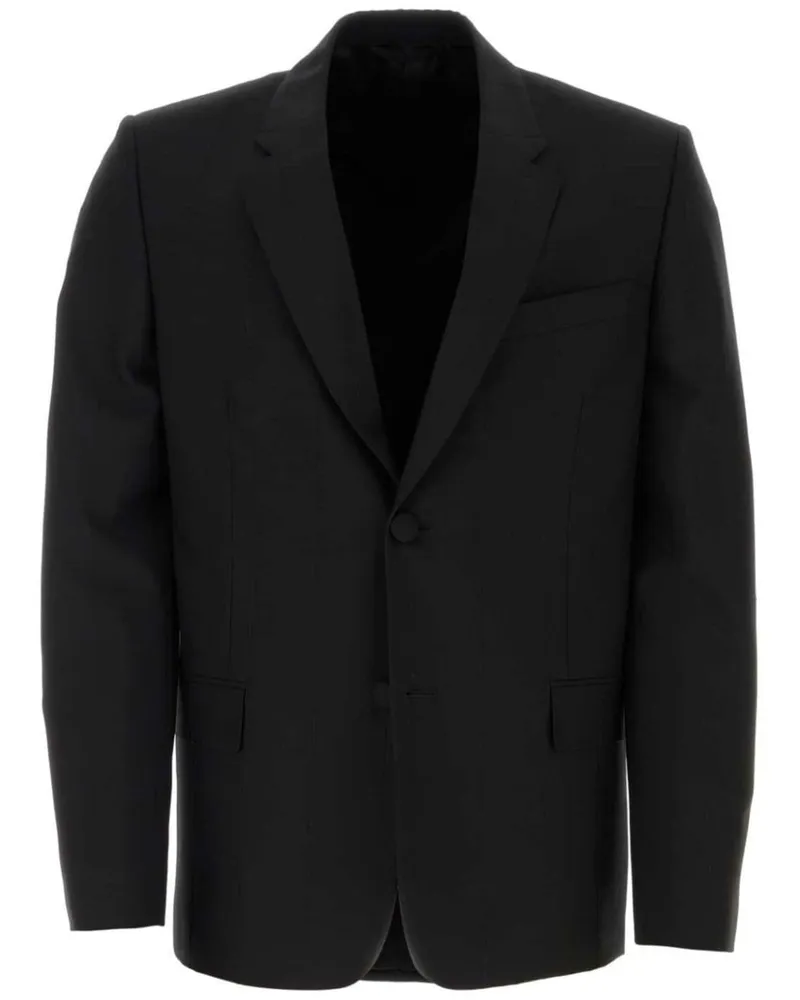 Givenchy Einreihiges Sakko - Schwarz Schwarz