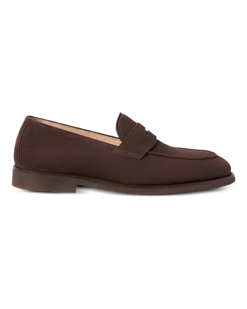 Brunello Cucinelli penny-slot loafers - Braun Braun