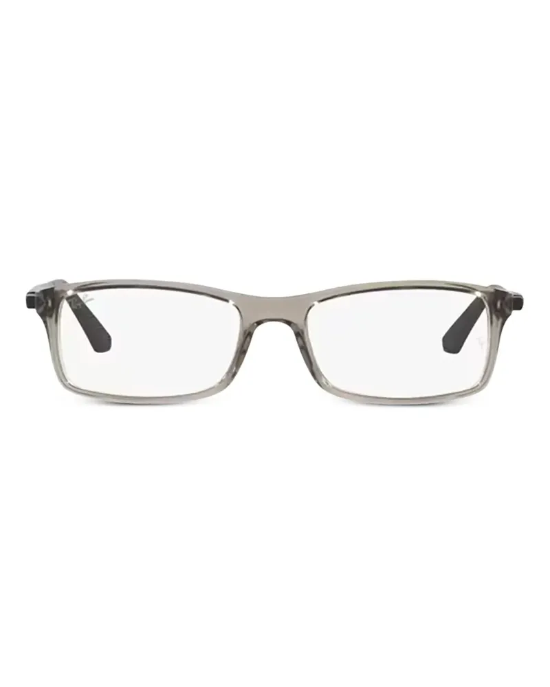 Ray Ban Eckige Brille - Grau Grau
