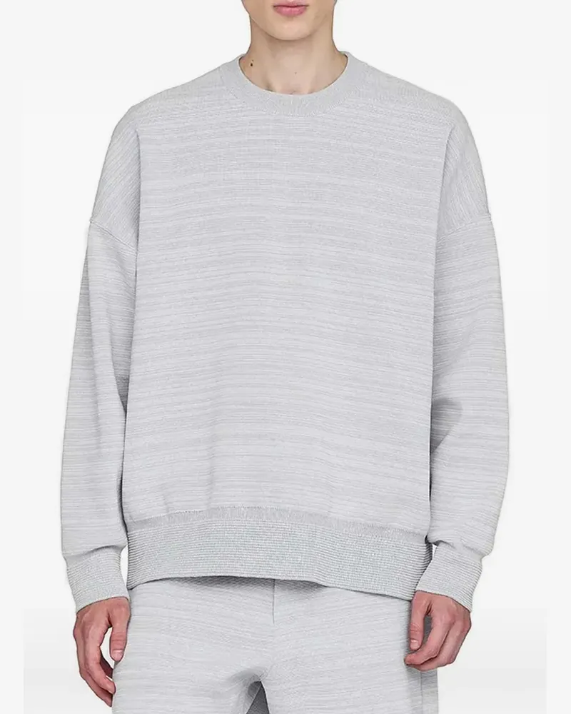 CFCL ribbed crewneck sweatshirt - Grau Grau