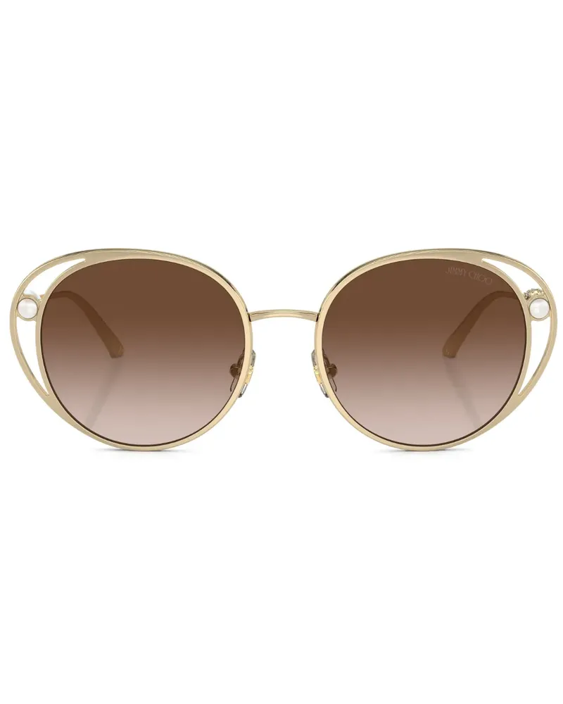 Jimmy Choo Angela Sonnenbrille - Gold Gold