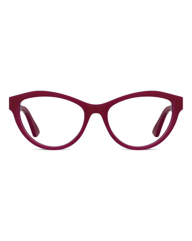 Moschino Cat-Eye-Brille - Rot Rot