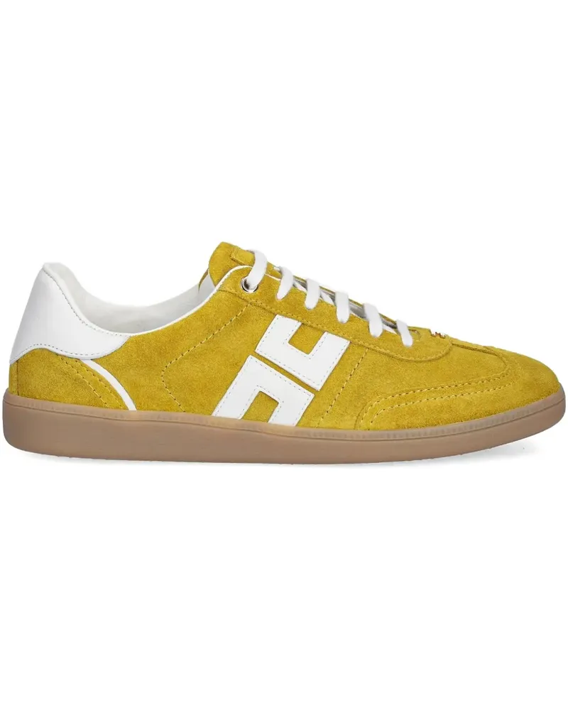 Elisabetta Franchi Sneakers aus Wildleder - Gelb Gelb
