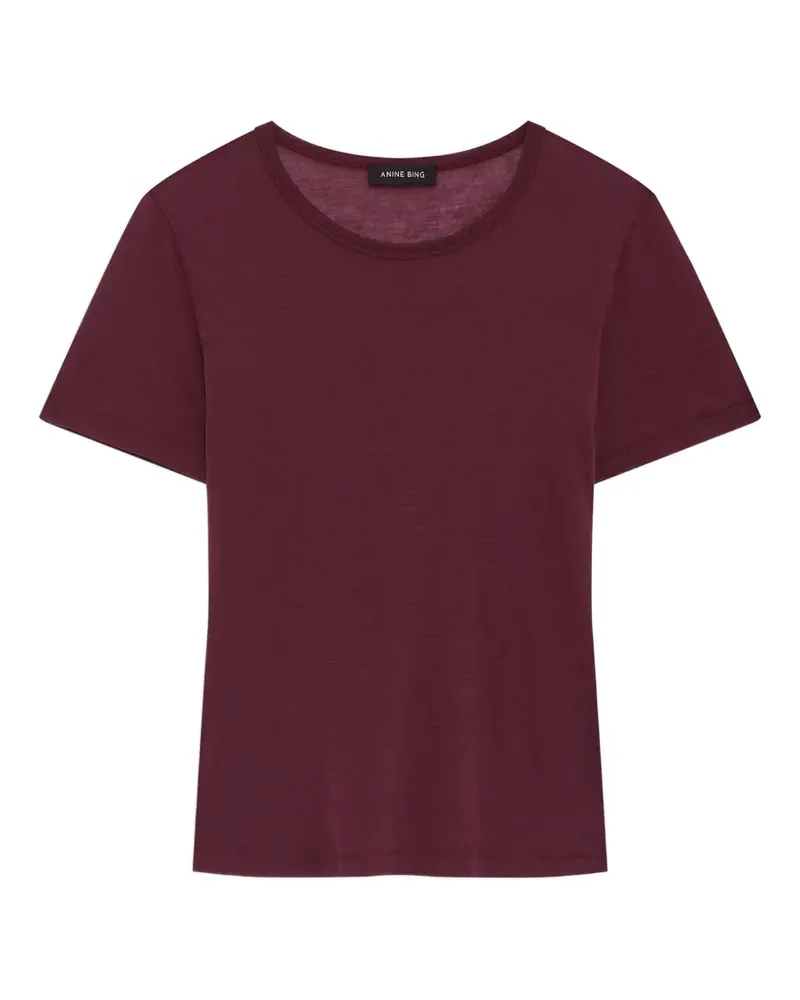 Anine Bing Sylvie T-Shirt - feige - Rot Rot