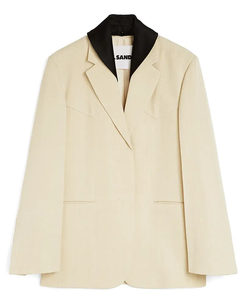 Jil Sander Einreihiges Sakko - Nude Nude