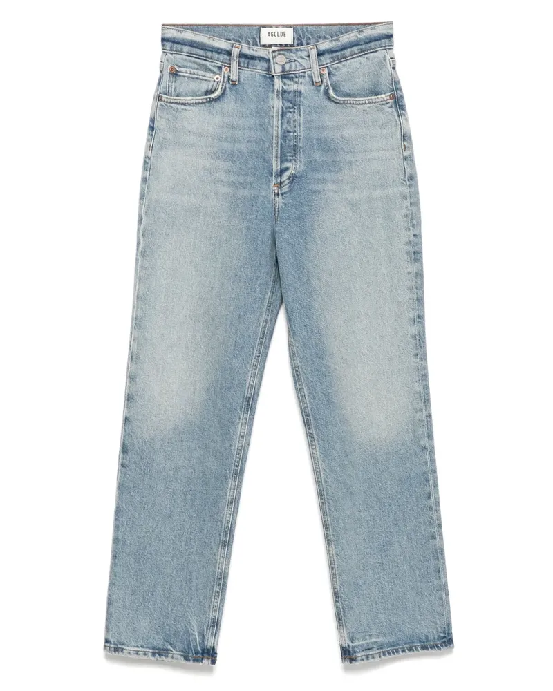 AGOLDE 1990s Cropped-Jeans - Blau Blau