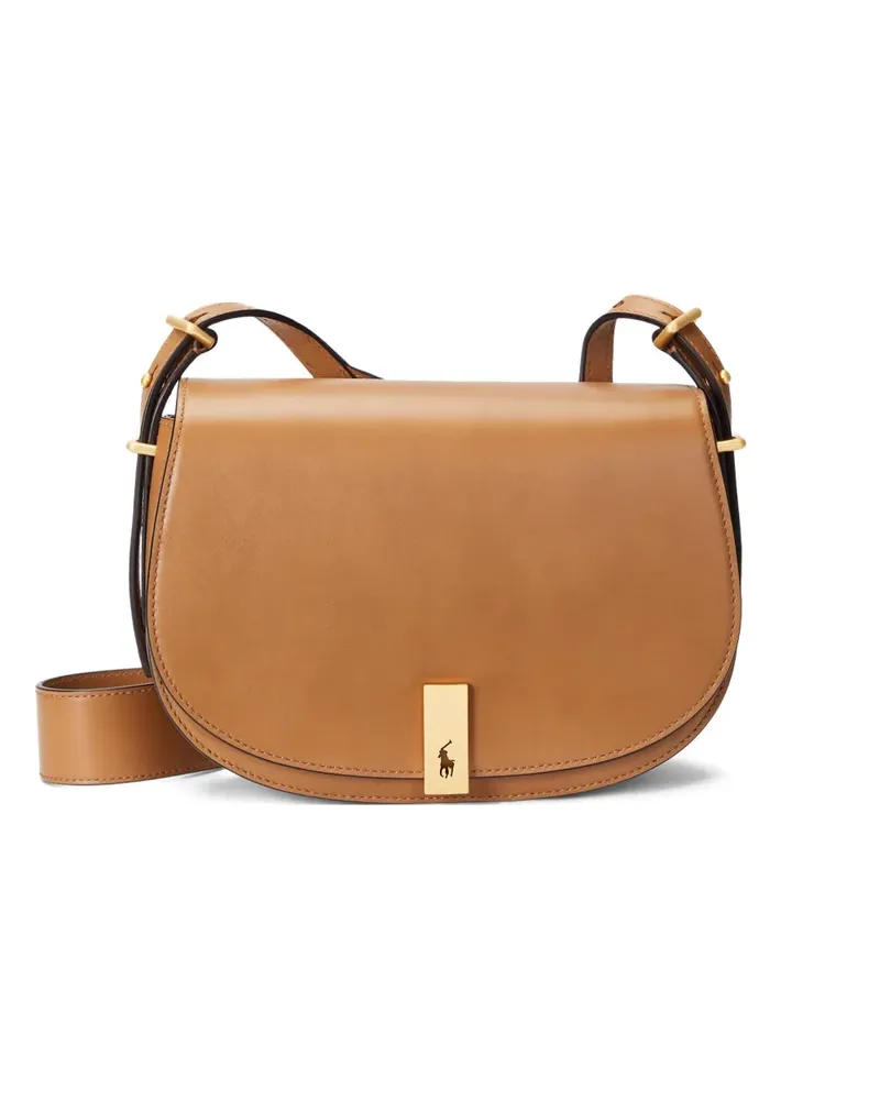 Ralph Lauren Polo ID Satchel-Tasche - Braun Braun