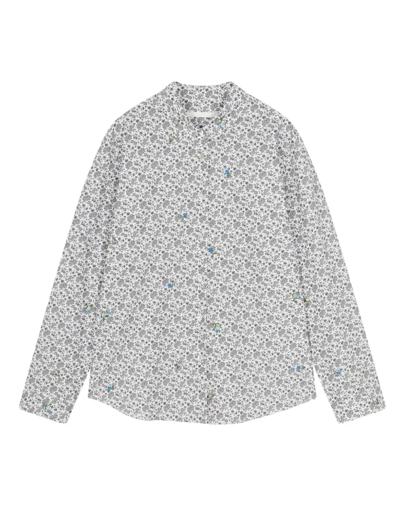 JNBY Hemd mit Blumenprint - Weiß Weiß