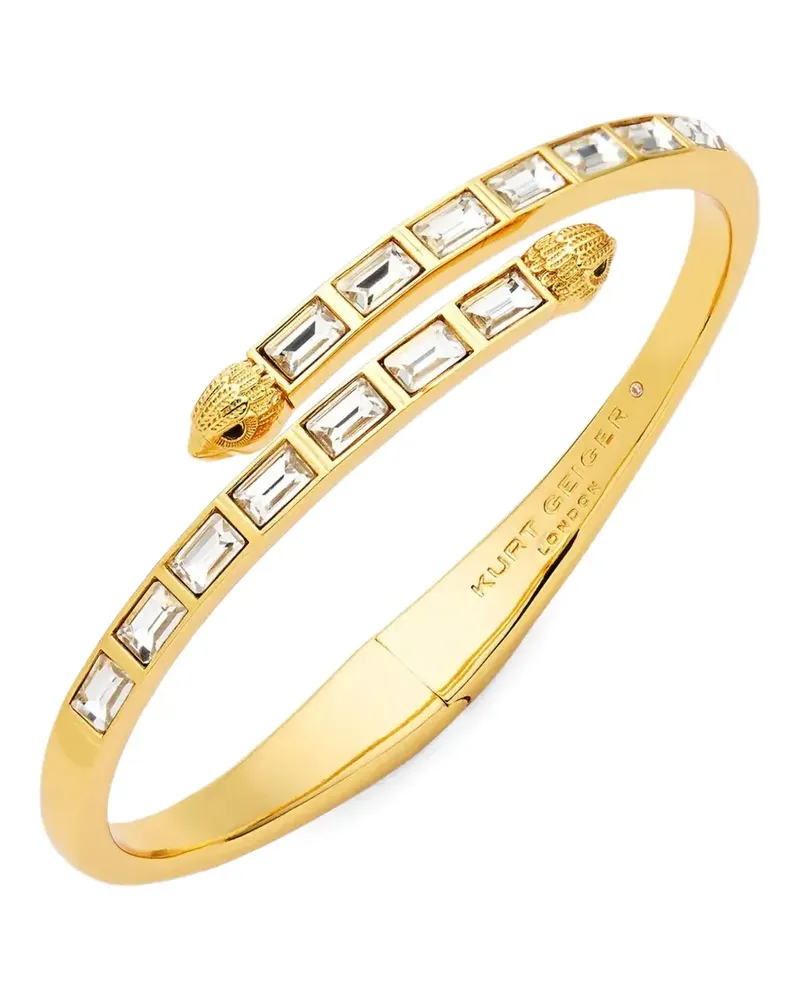 Kurt Geiger crystal-embellished bracelet - Gold Gold