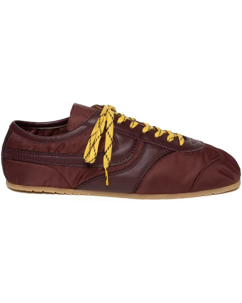 Dries van Noten Sneakers mit Schnürung - 359 BORDEAUX 359