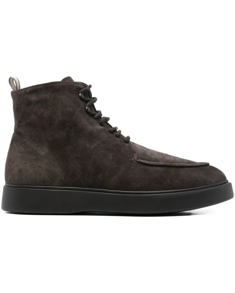 Officine Creative Italia Frame 008 Schnürstiefel 30mm - Braun Braun