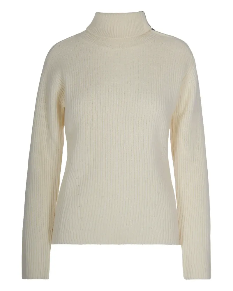 P.A.R.O.S.H. P.A.R.O H. Gerippter Rollkragenpullover - Nude Nude