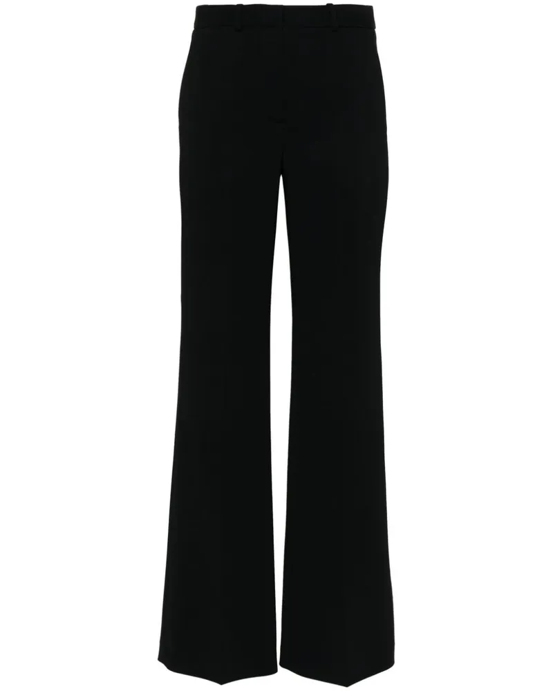 Joseph Ausgestellte Hose mit Bügelfalten - Schwarz Schwarz