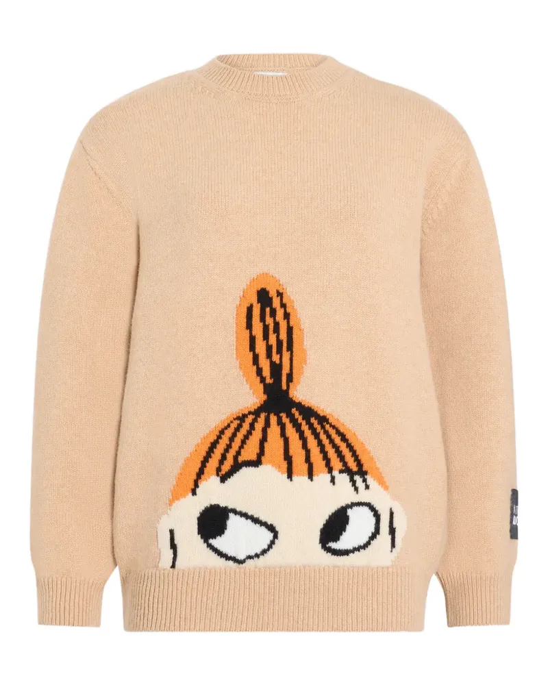 Patou x Moomin Little My sweater - Nude Nude