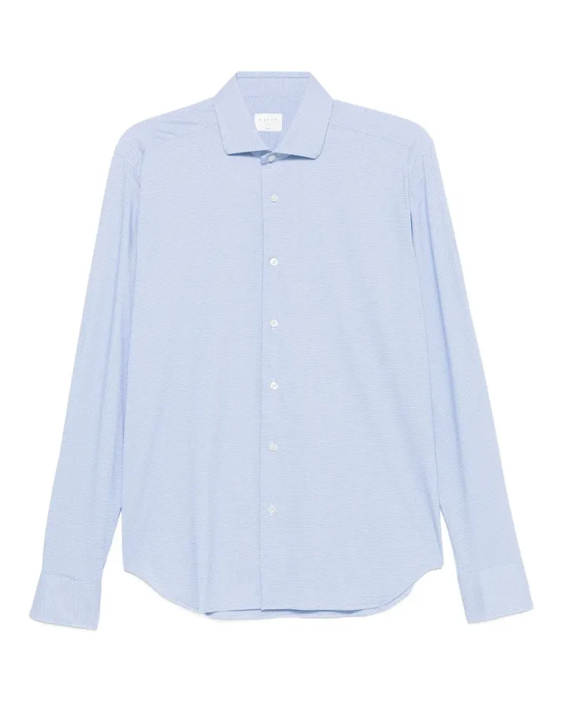 XACUS Hemd mit Spreizkragen - Blau Blau
