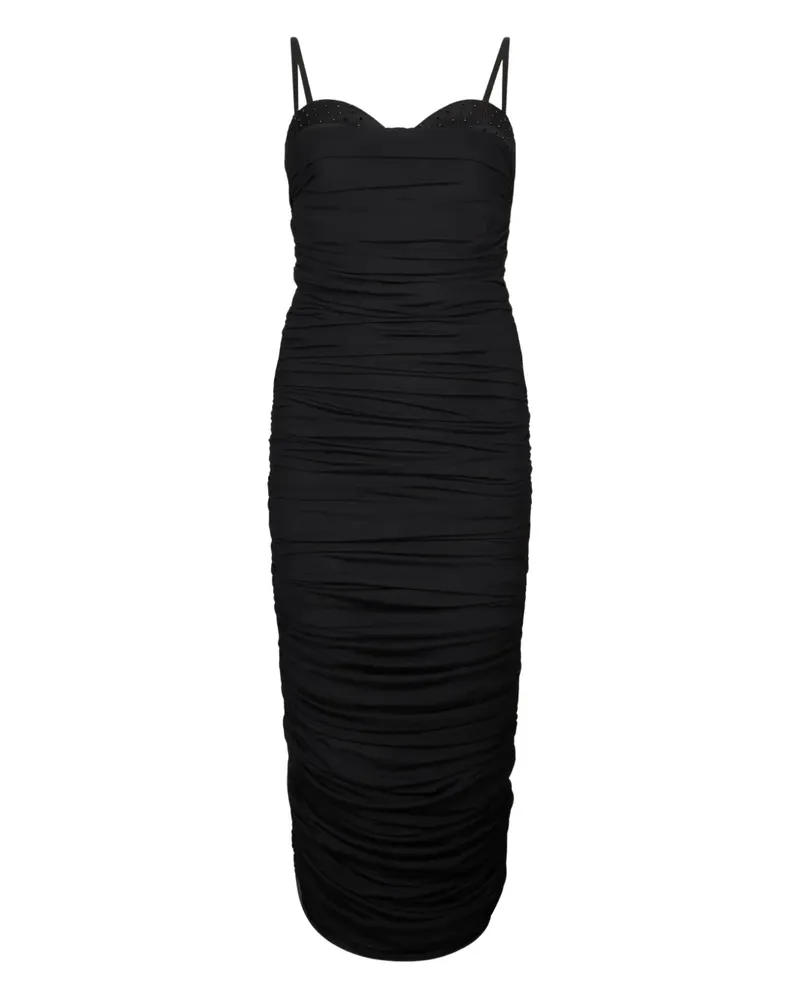 Liu Jo sleeveless midi dress - Schwarz Schwarz
