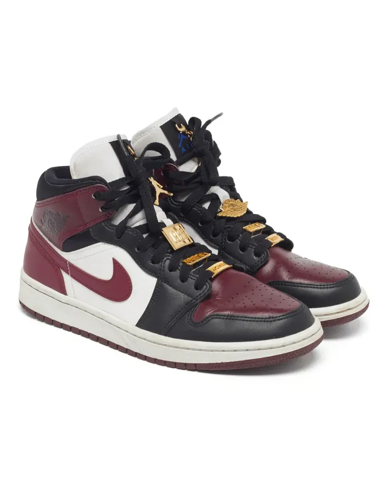 Jordan Air  1 Mid SE High-Top-Sneakers - Rot Rot