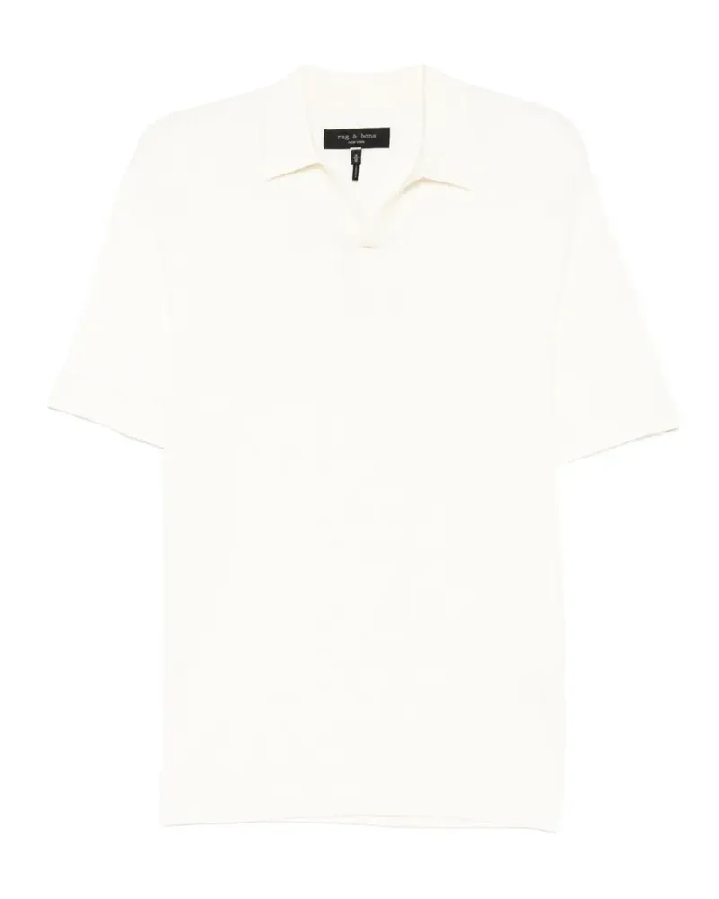 Rag & Bone Johnny Poloshirt - Nude Nude