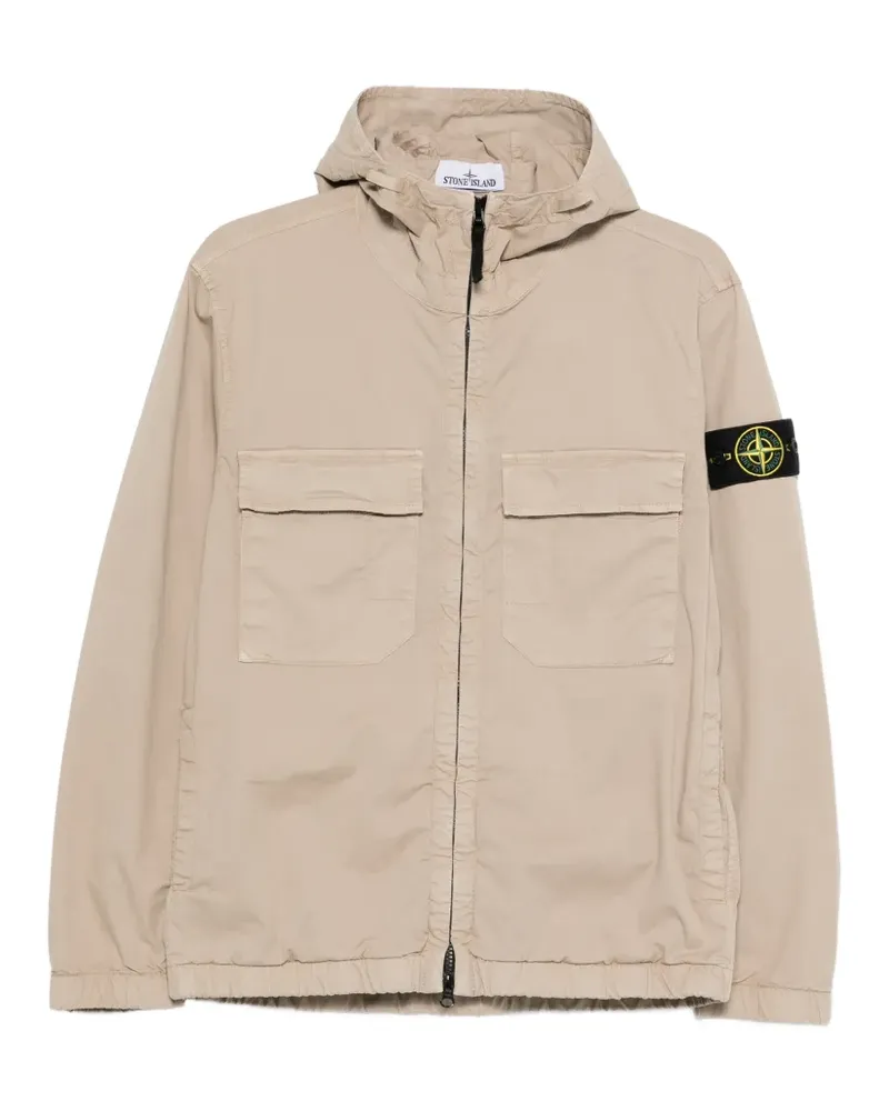 Stone Island Jacke mit Kapuze - Nude Nude