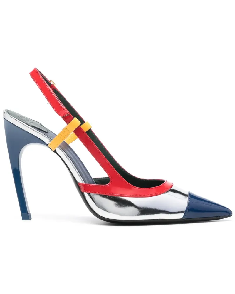 Casablanca Paris Lackpumps 115mm - Silber Silber