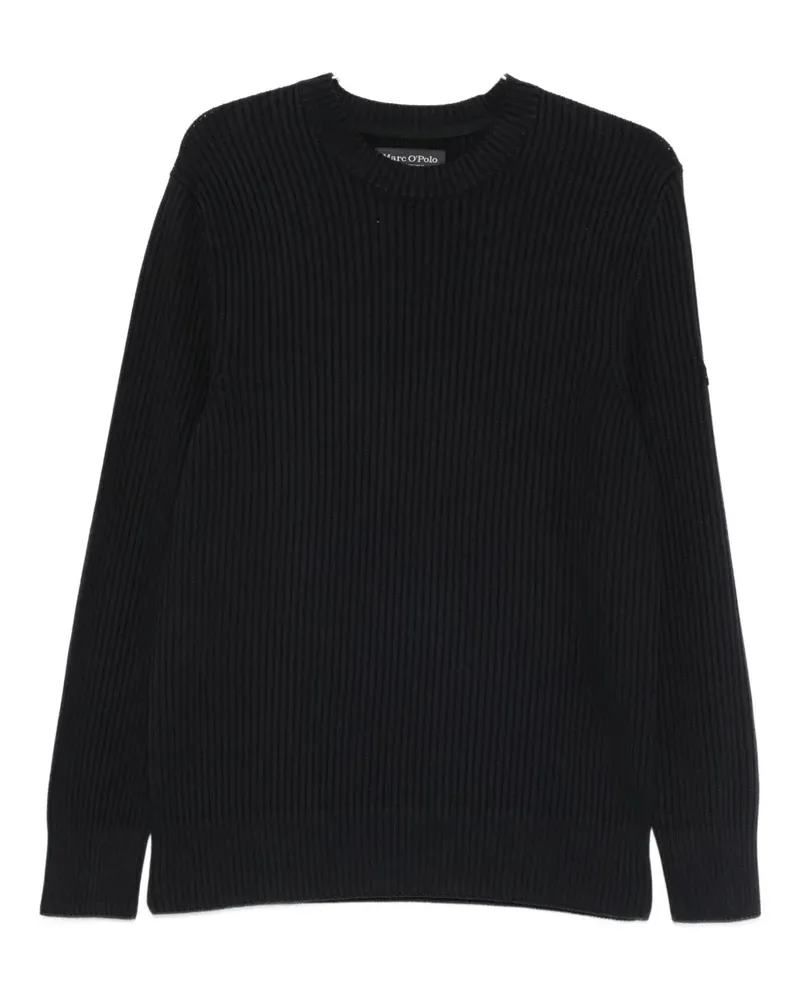 Marc O'Polo ribbed sweater - Blau Blau
