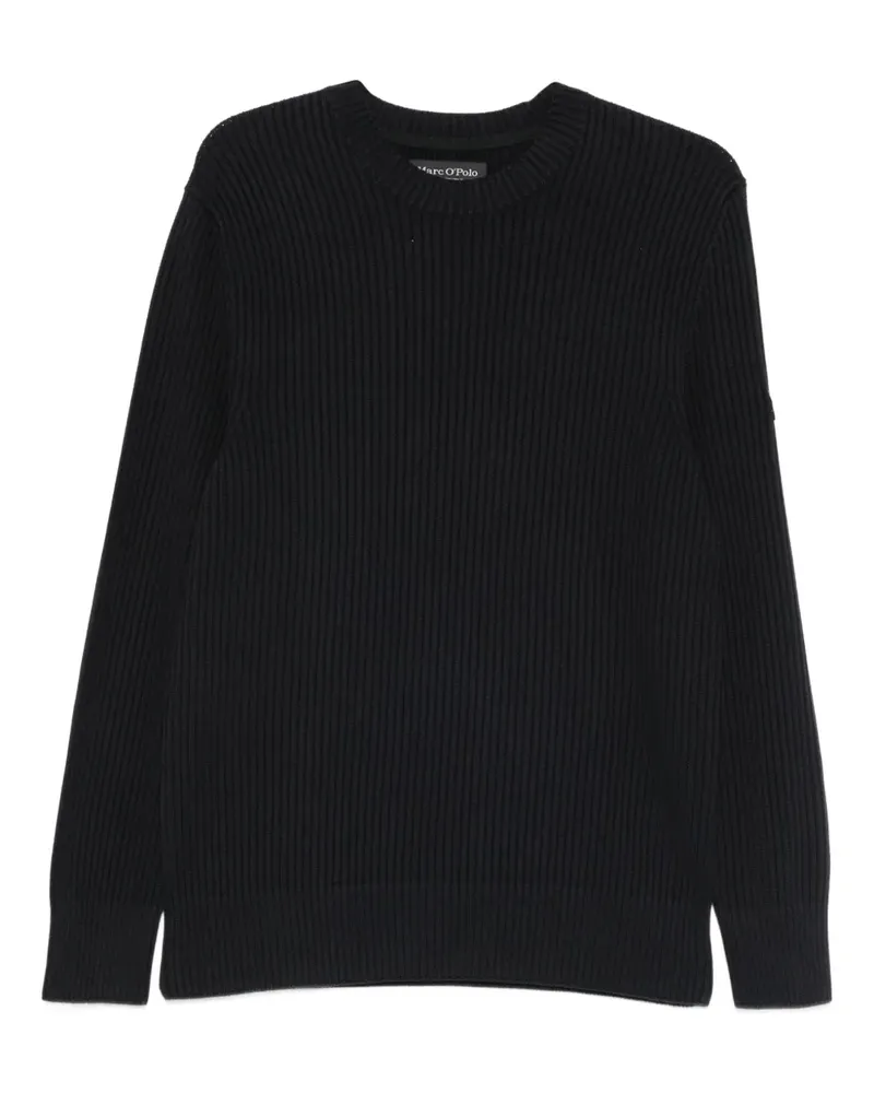 Marc O'Polo ribbed sweater - Blau Blau
