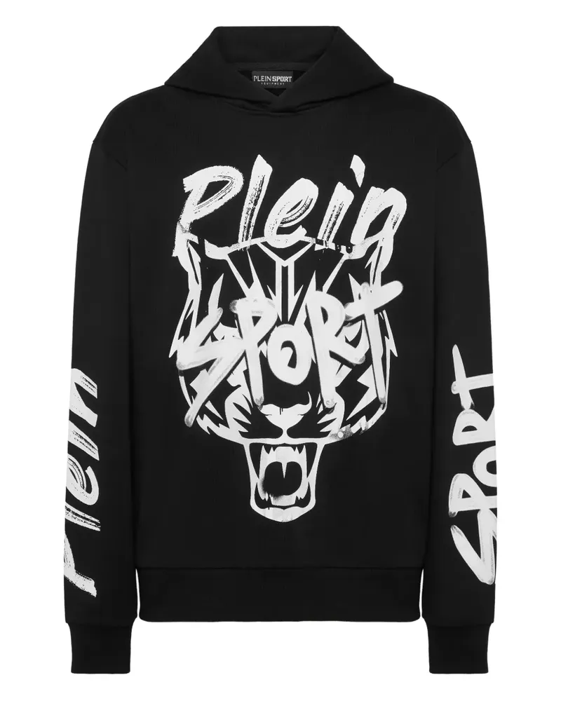 Philipp Plein Hoodie mit grafischem Print - Schwarz Schwarz