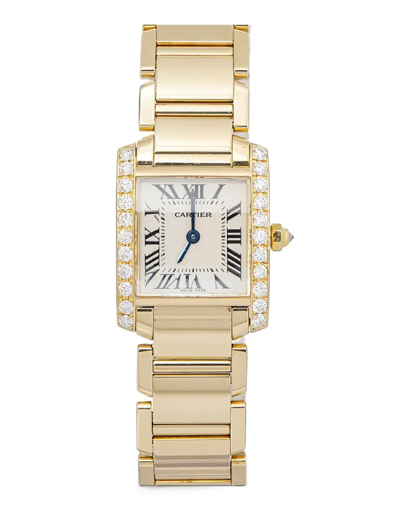 Cartier Tank Française Armbanduhr 20mm - Nude Nude