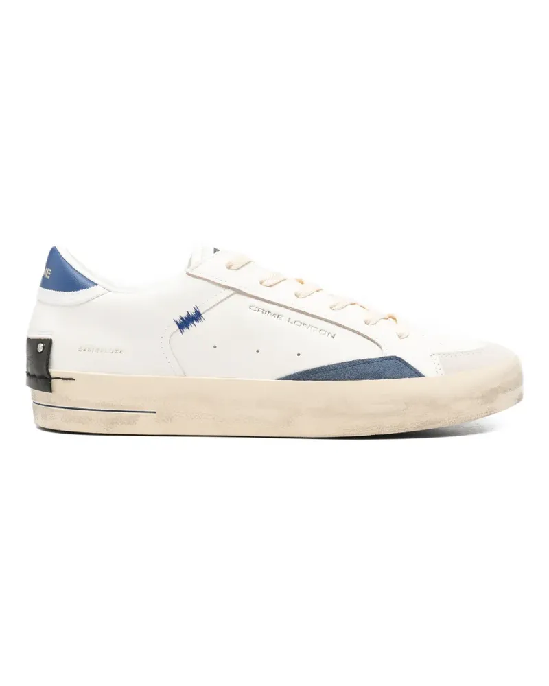 Crime SK8 Deluxe panelled low-top sneakers - Nude Nude