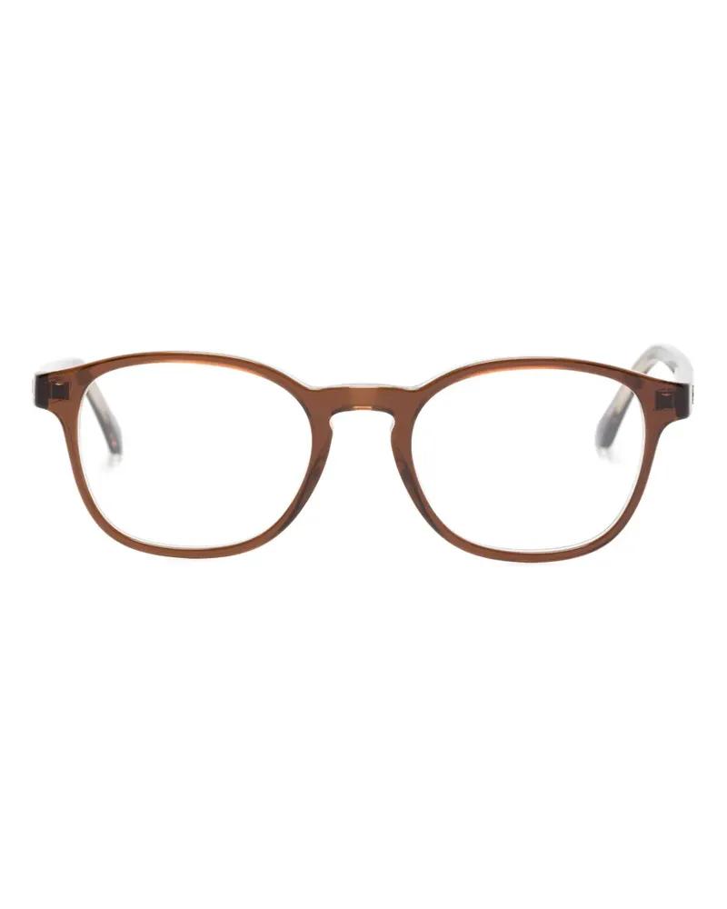 Ray Ban Brille mit eckigem Gestell - Braun Braun