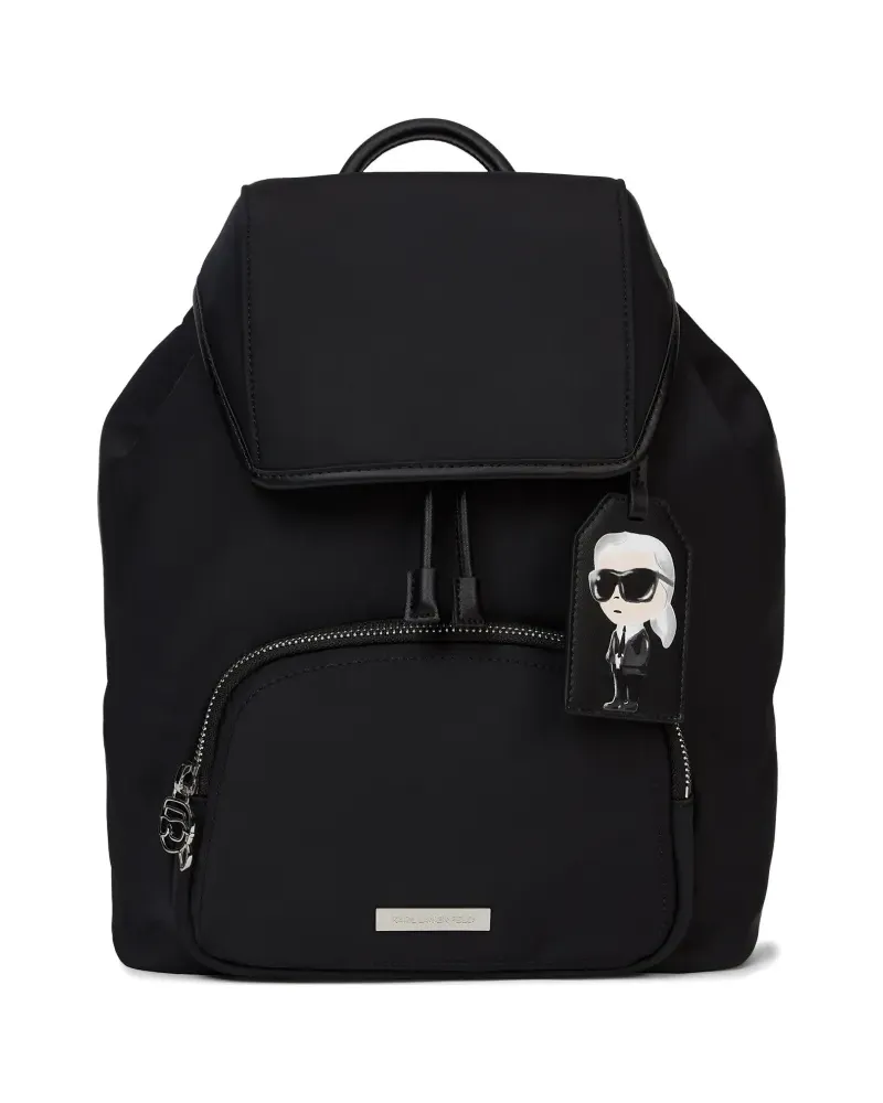 Karl Lagerfeld Ikonik backpack - Schwarz Schwarz