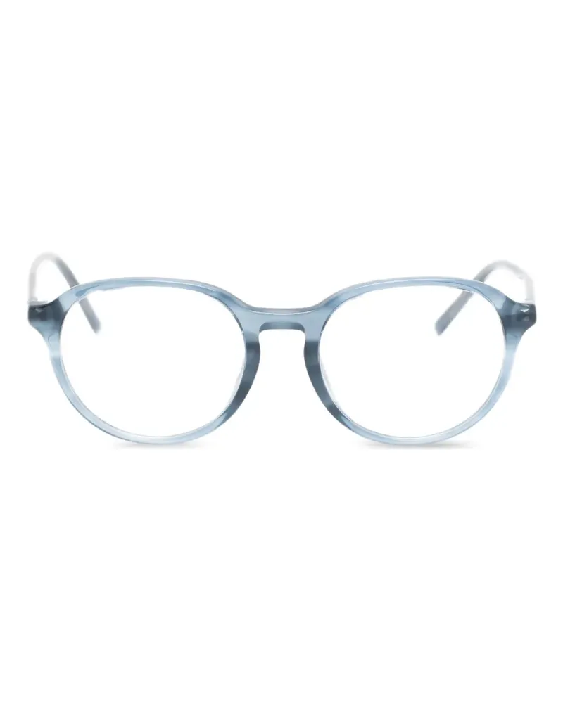 Dolce & Gabbana round-frame glasses - Blau Blau