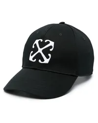 OFF-WHITE Baseballkappe mit Arrows-Stickerei Schwarz