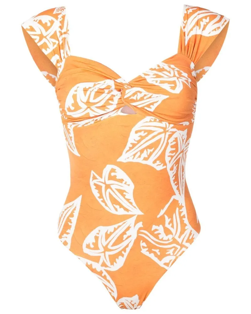Clube Bossa Margareta Badeanzug - Orange Orange